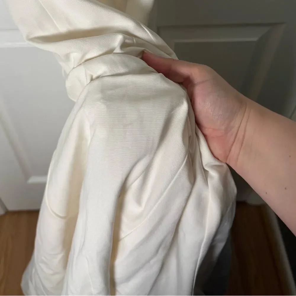 Staud Marieta Dress Ivory 4 - Picture 7 of 12